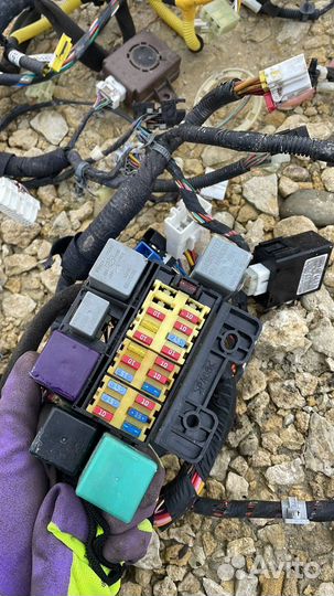 Проводка салона chevrolet aveo t200