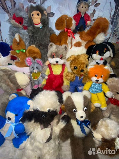 Мягкие игрушки Германия времен СССР