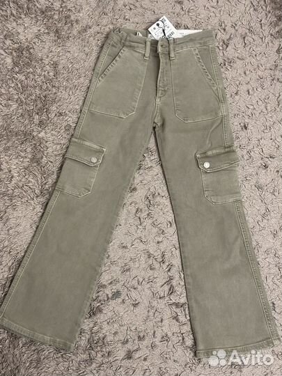 Zara джинсы карго