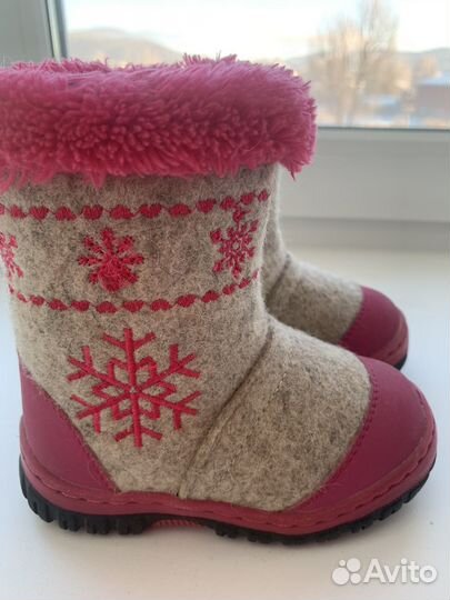 Валенки для девочки 23 размер