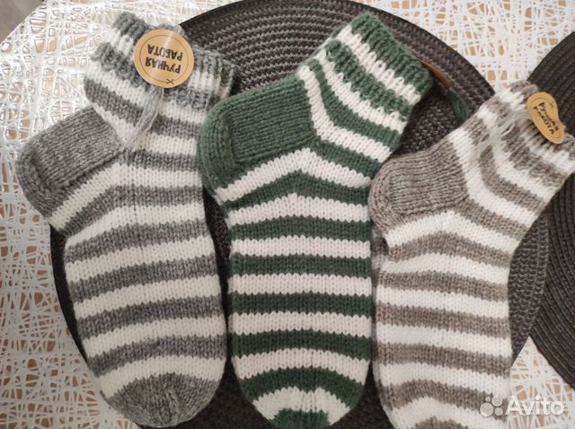 Носки ручной работы