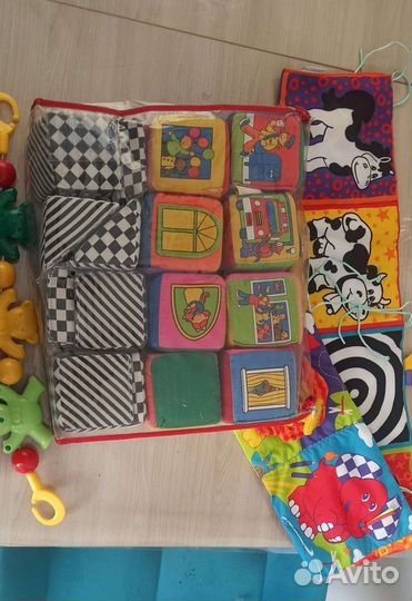 Мягкие кубики Gulliver