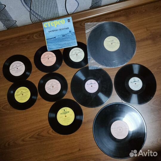 Пластинки, отечественные исполнители