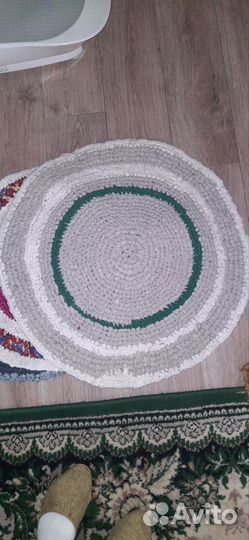 Вязанные коврики