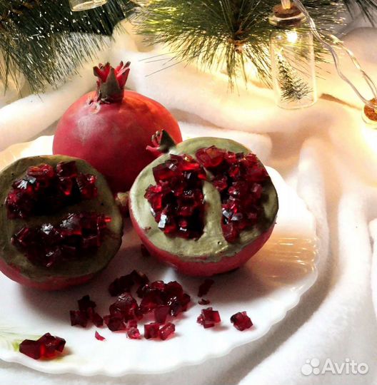 Гранат. Зефир в шоколаде
