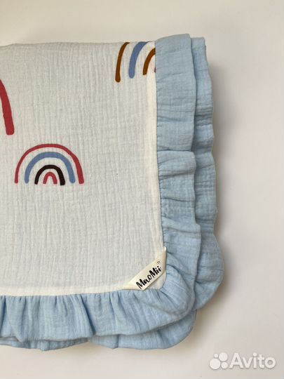 Плед-пеленка из муслина(одеяло,конверт на выписку)