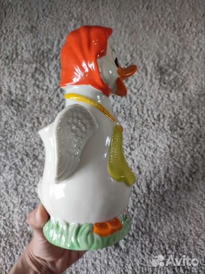 Ваза для цветов уточка