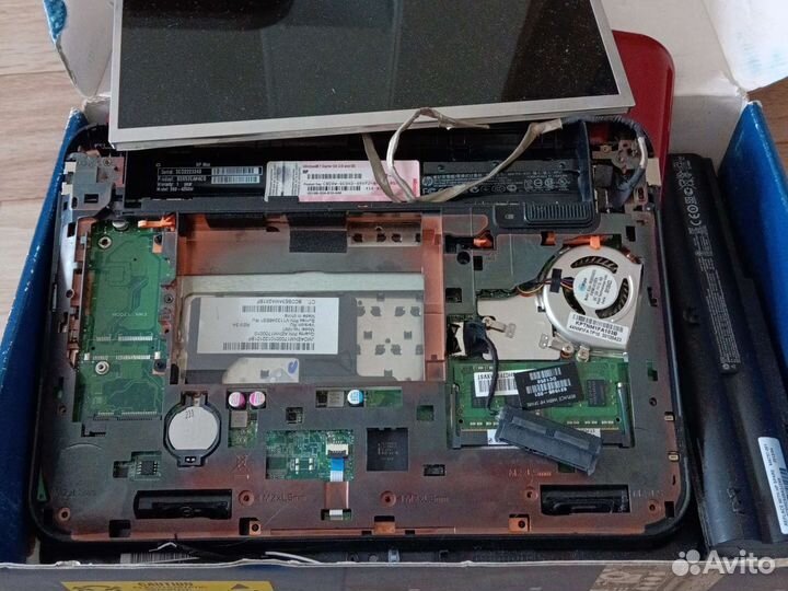 Ноутбук hp mini на запчасти