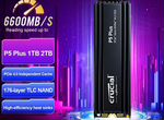 Накопитель SSD Crucial P5 Plus 1tb heatsink