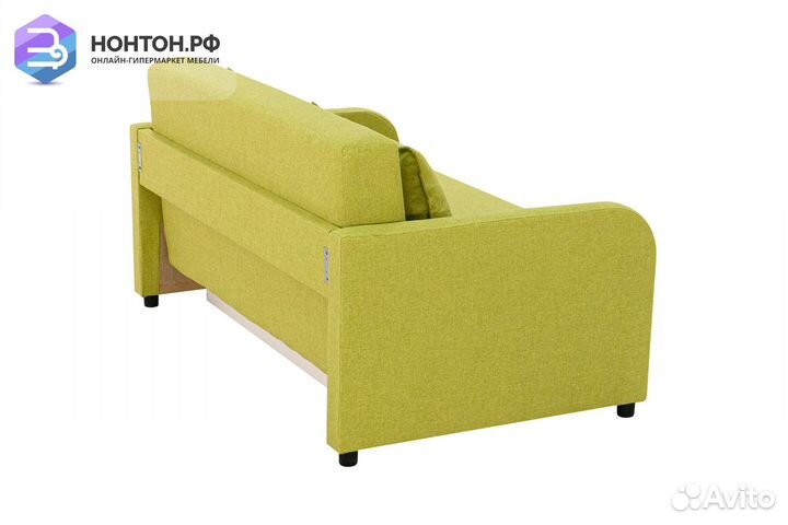 Диван еврокнижка Алекс 2 оливковый