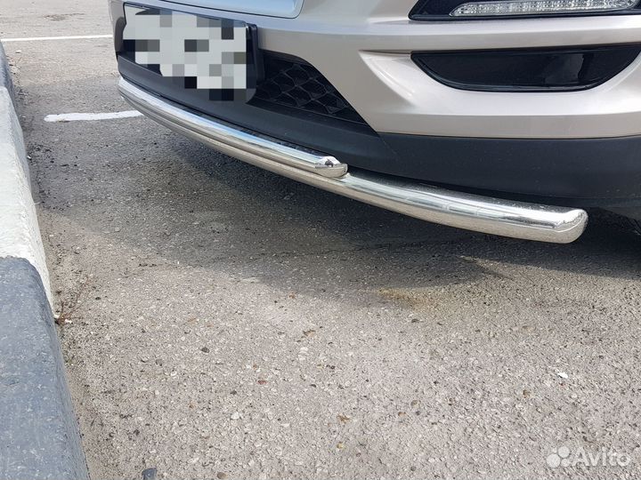 Защита бамперов Huyndai Tucson 3 с компл. крепежа