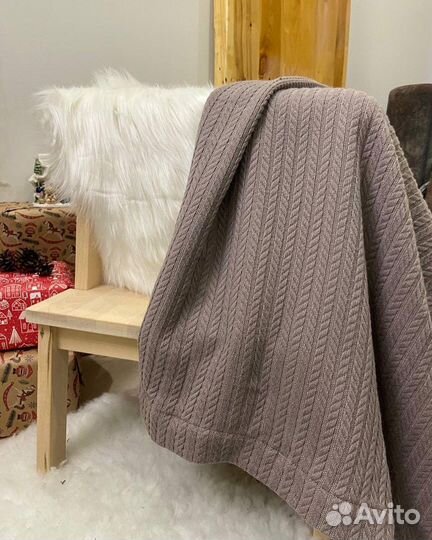Ткань косичка для пледов и покрывал