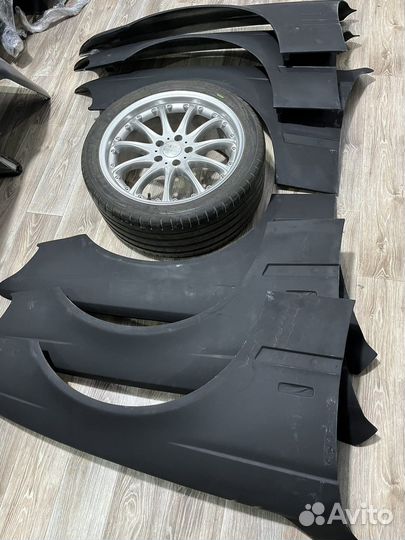 Крыло Бмв е39 Пластик