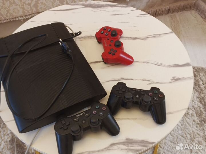 Sony playstation 3 12гб 3 джостика