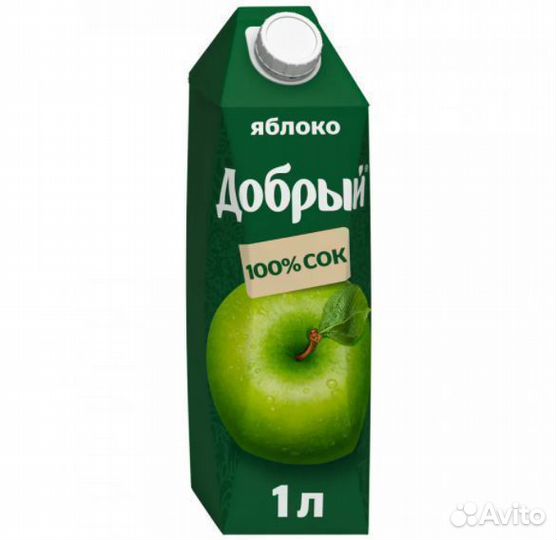 Опт - Сок Добрый Яблоко 1л