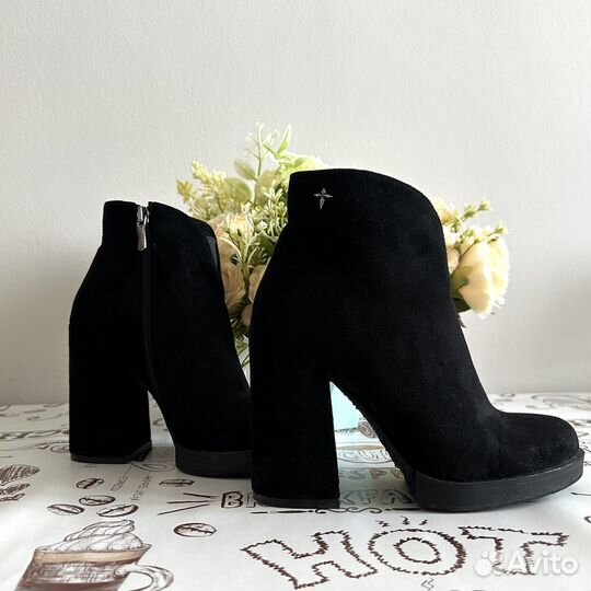 Ботильоны 33-34 размер замша