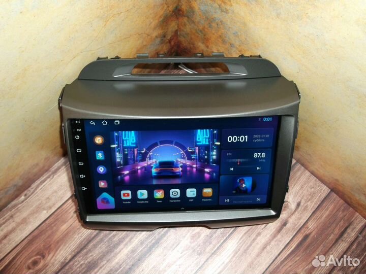 Магнитола Kia Sportage 3 Android GPS WiFi