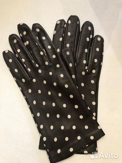 Перчатки кожа Италия размер 7