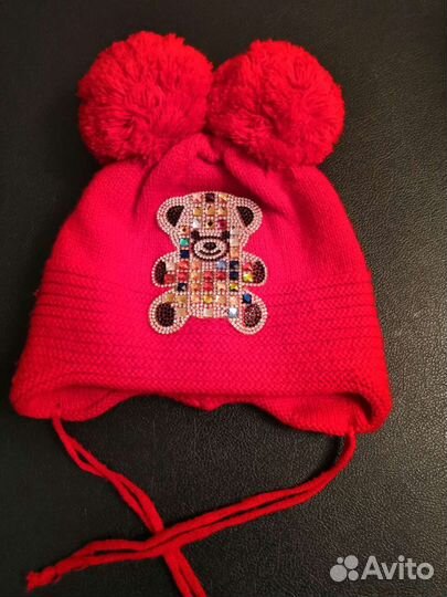 Шапка на весну,осень, с утеплителем, 50-52