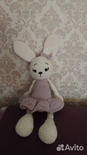 Мягкая игрушка зайка