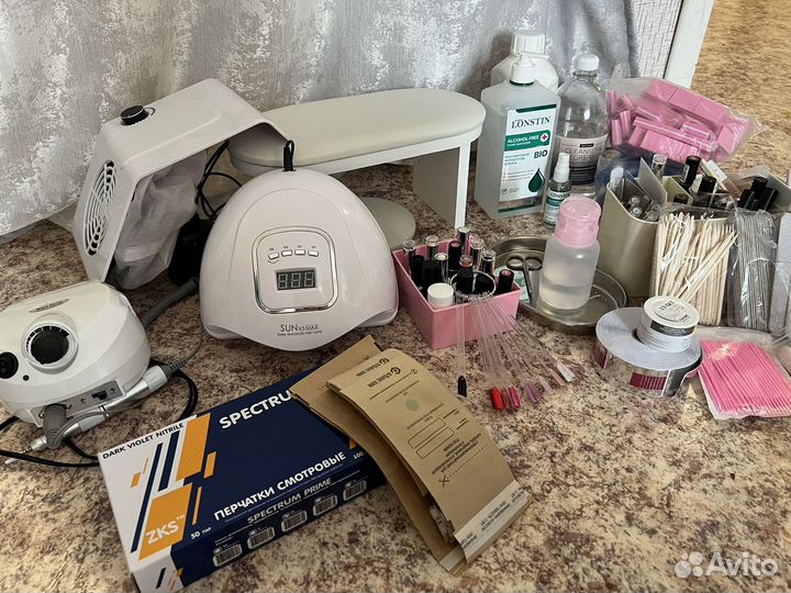 Все для маникюра набор