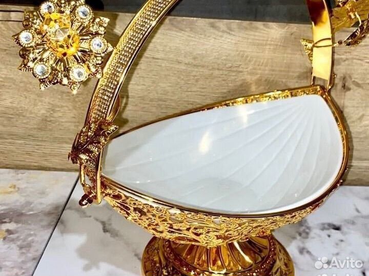 Ваза фруктница / конфетница новая