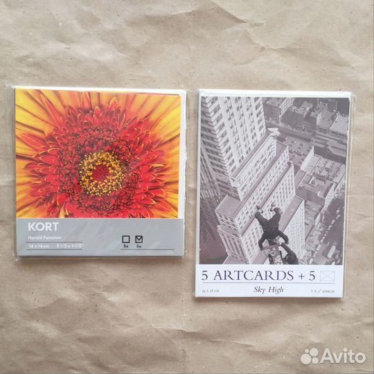 Набор открытки и конверты Икея IKEA