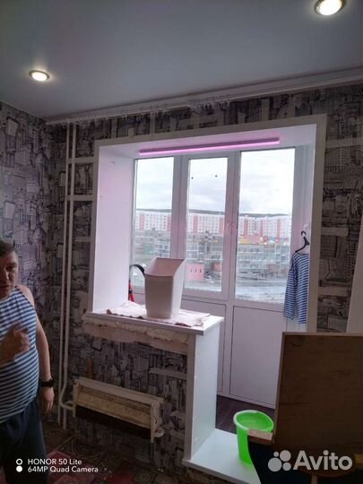 Установка остеклений расширение проемов