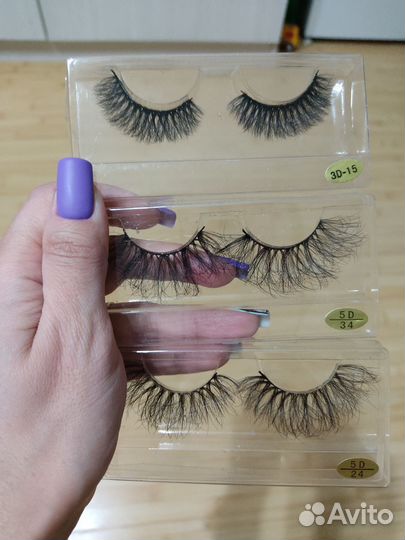 Новые ресницы накладные (много)