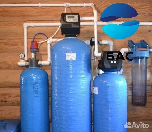 Фильтрация воды со скважины, умягчение