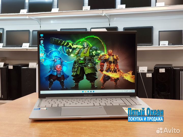 Новый ноутбук Asus FHD 16, Core i5 12500, DDR4\SSD