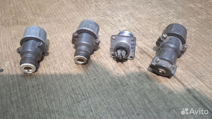 Разъёмы алюминиевые СССР на аккустику за все