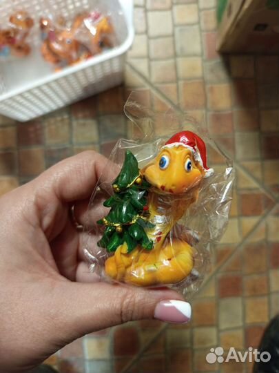 Фигурка Змея символ 2025г