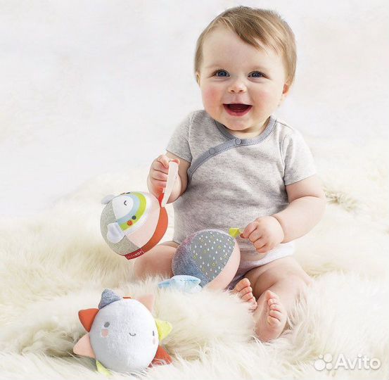 Погремушки подвески Skip hop трио тучки