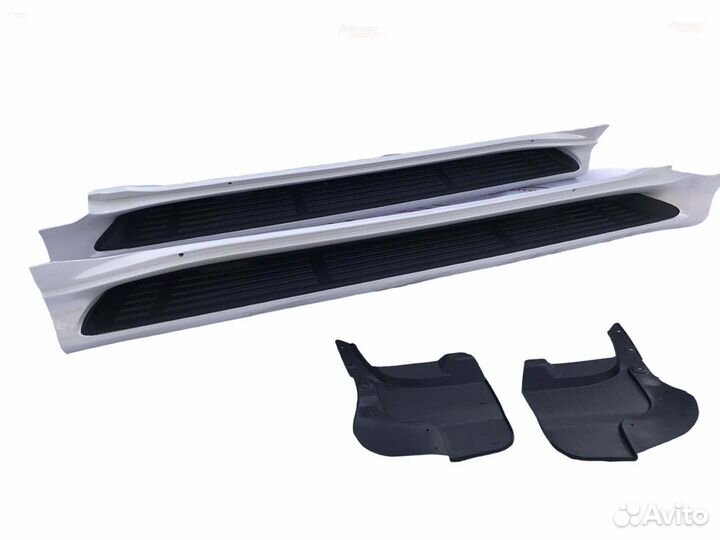 Подножки (пороги) Toyota LC Prado 150 S9357