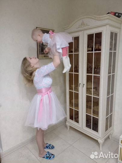 Платье мама и дочка на год