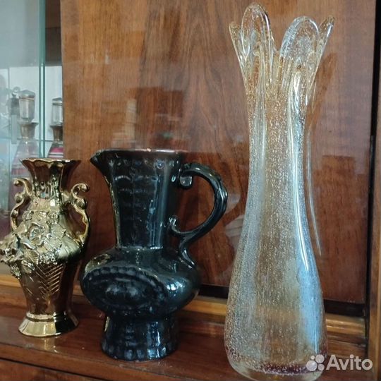 Вазы, подсвечники