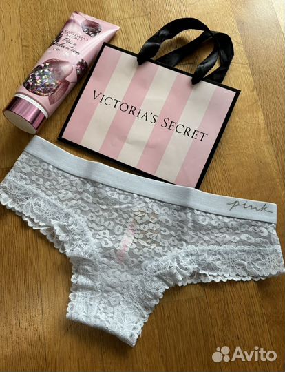 Трусики Victoria's Secret pink, размер S