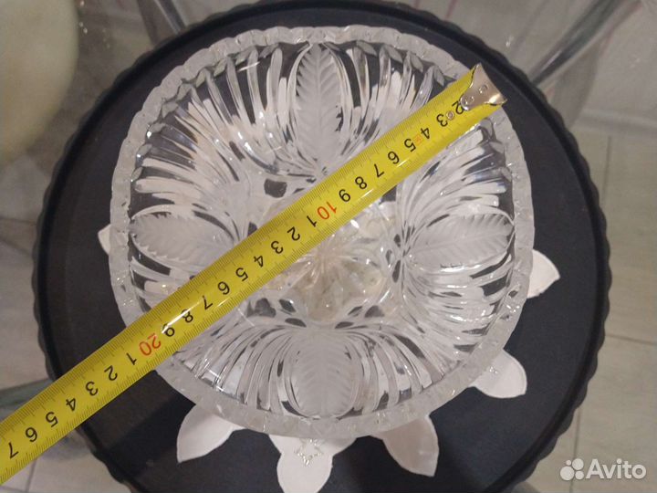 Ваза хрустальная большая СССР