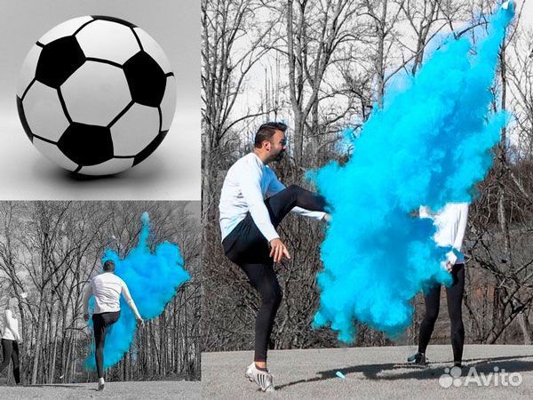Гендер пати футбольный мяч gender reveal Уфа