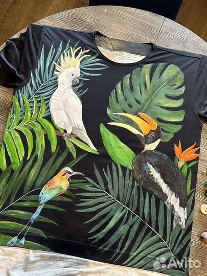 Роспись одежды (куртки, джинсы, худи)