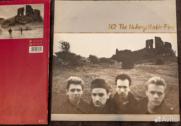 Виниловые диски U2 The Unforgettable Fire