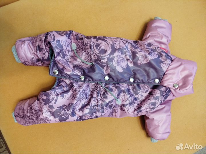 Зимний комбинезон для собак мелких пород
