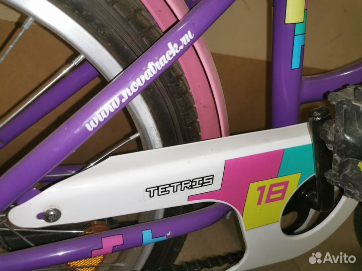 Детский велосипед Novatrack Tetris 18