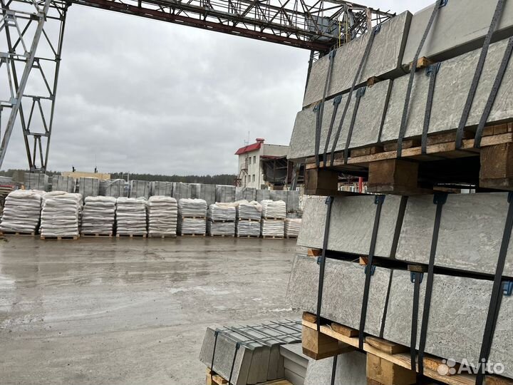 Керамзитоблок, шлакоблок, тротуарная плитка