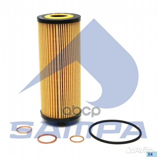 Фильтр масляный 202.438-01 sampa