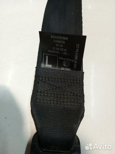 Ремень безопасности передний левый Лада Веста 2180