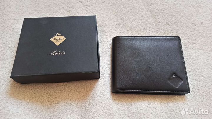 Бумажник мужской кожаный новый
