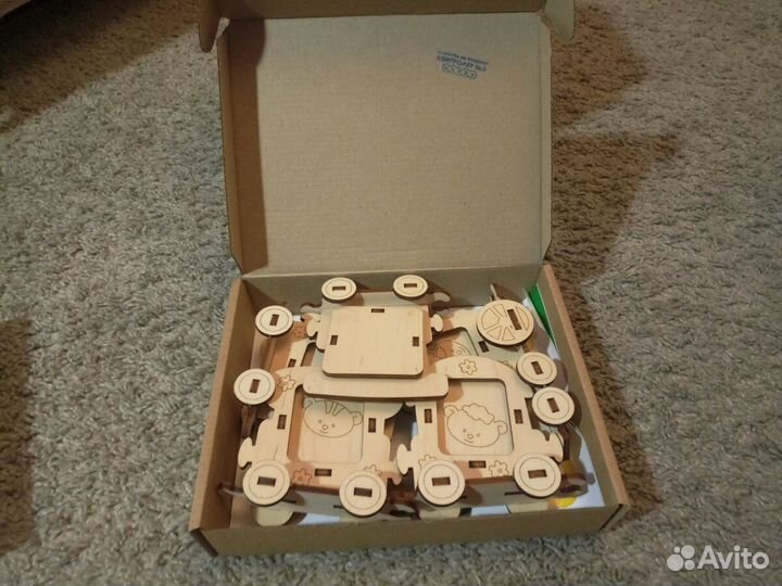 Набор веселый паровозик Woody новый