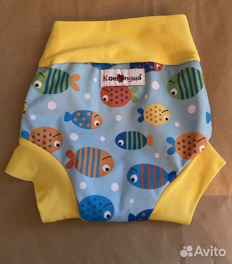Плавки подгузник для плаванья 62-74 новые
